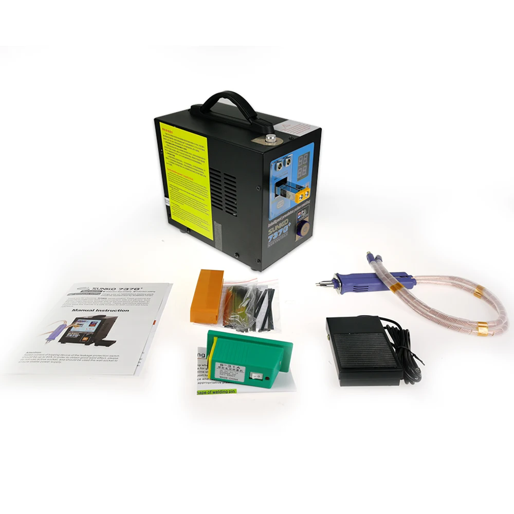 

737G+ Intelligent Precision welding large-battery DIS inductive hand-held dual-function battery spot welding machine SUNKKO737G+