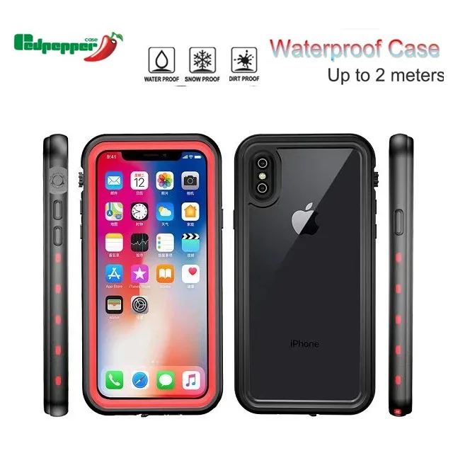 360 полная защита водонепроницаемая сумка чехол для телефона для Apple iphone XS Max XR чехол для плавания и дайвинга для iphone X XS оболочка