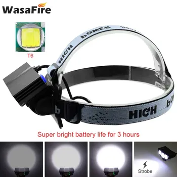 

WasaFire Waterproof Bike Light Bicycle Front Lamp 5000LM 3*T6 LED Bike Cycling Headlamp For Outdoor Night Riding With Headband