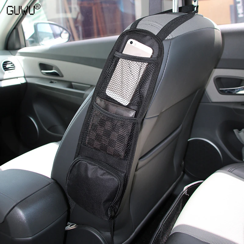 Car Seat Organizer Auto Side Storage Hanging Bag Multi-Pocket Drink Holder Mesh Pocket Styling Phone | Автомобили и мотоциклы