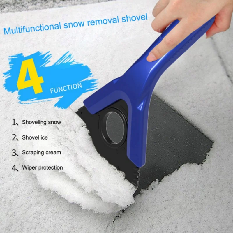 

Winter Multifunction Car Windscreen Ice Scraper Snow Shovel For Windshield Detachable Refrigerator Deicing Shovel