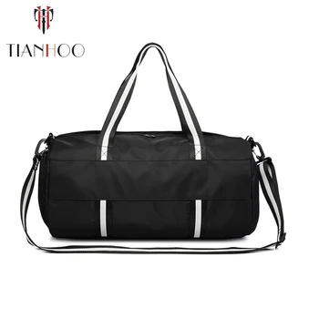 

Wet and dry separation sports fitness handbag men portable large capacity travel luggage bag