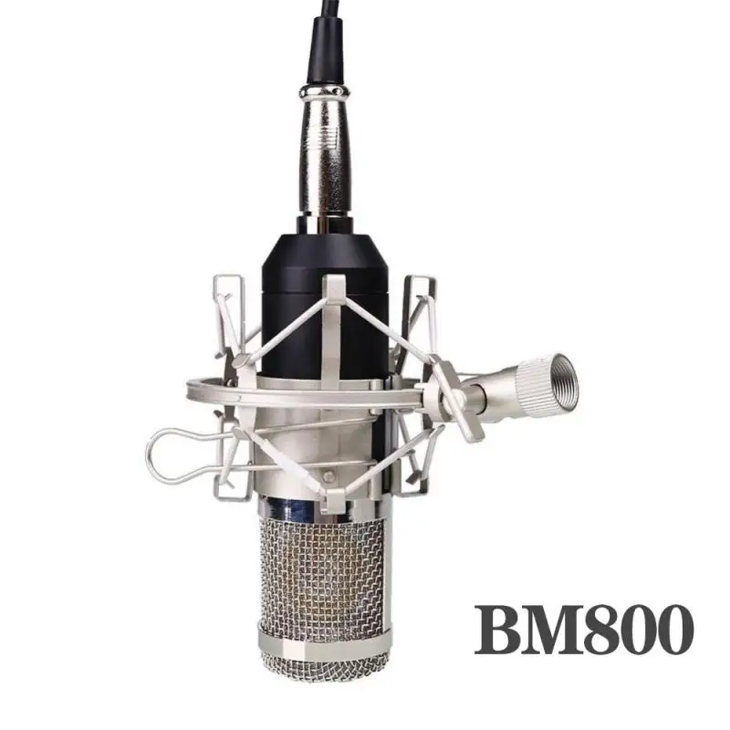 Микрофон Bm 2020 Pro конденсаторный с металлическим амортизирующим креплением