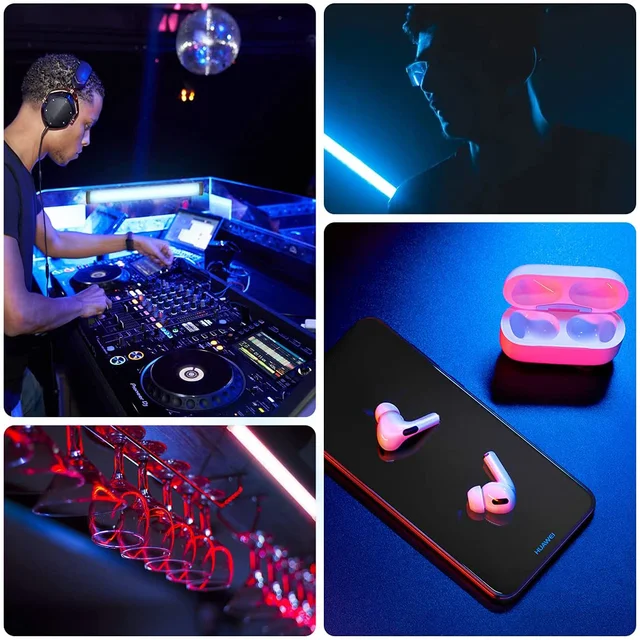 RGB LED 비디오 라이트 튜브 라이트를 제공하는 핸드헬드 라이트 완드