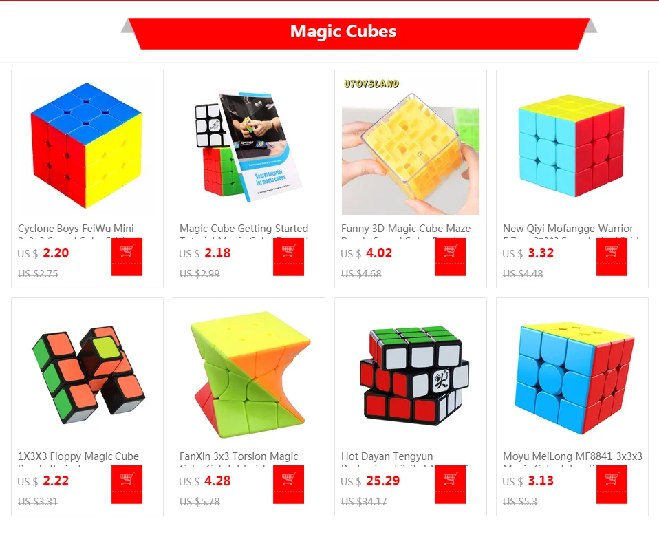 UTOYSLAND 60 pcs GAN356 Air SM Магнитная версия Speedcubing 3x3 Magic Cube для соревнований-черный