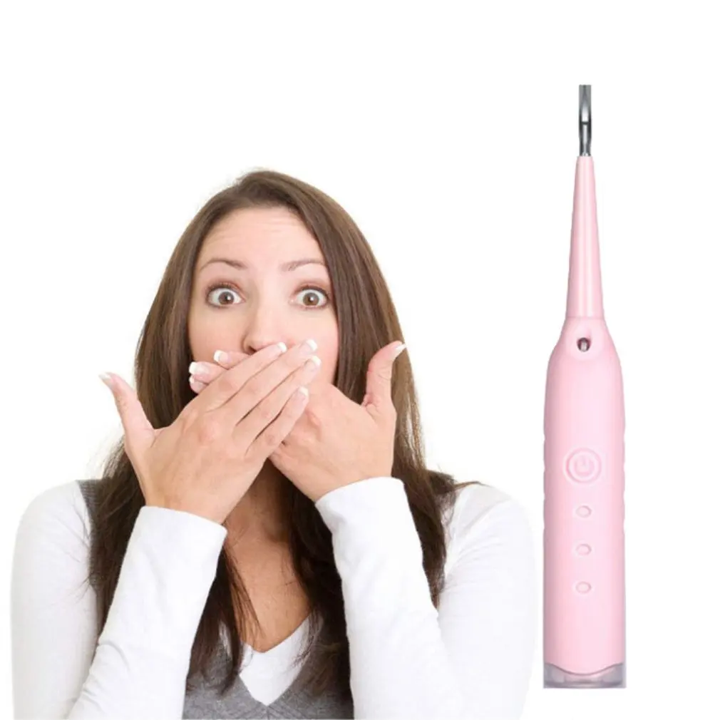 Household Tooth Cleaner Teether Calculus Remover Dental Care Tools Electric Tooth Cleaner Professional Cleaning