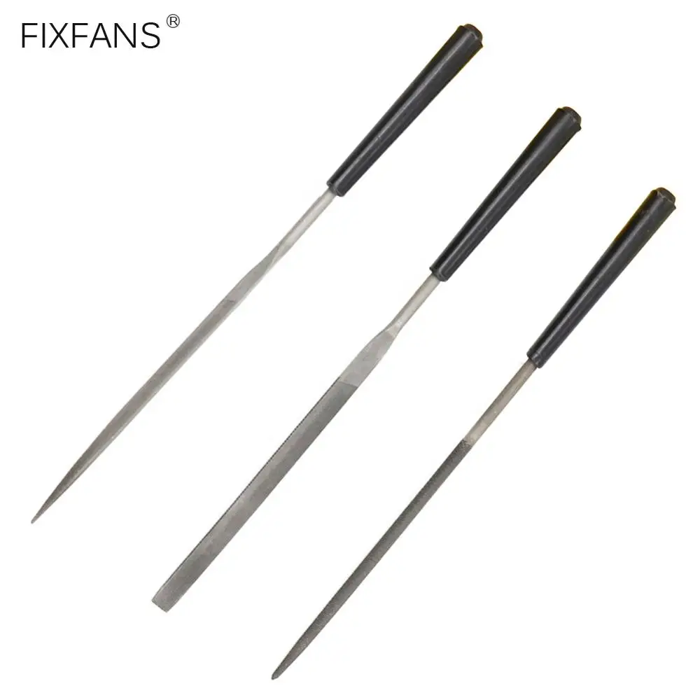 Набор круглых плоских треугольных иголок FIXFANS 3 шт./компл. ручной инструмент для