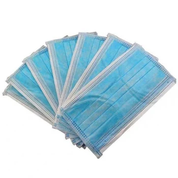 

50PCS 3 Layers Protective Mask Dustproof Protective Cover Masks Prevent Bacteria Masks Face Mask