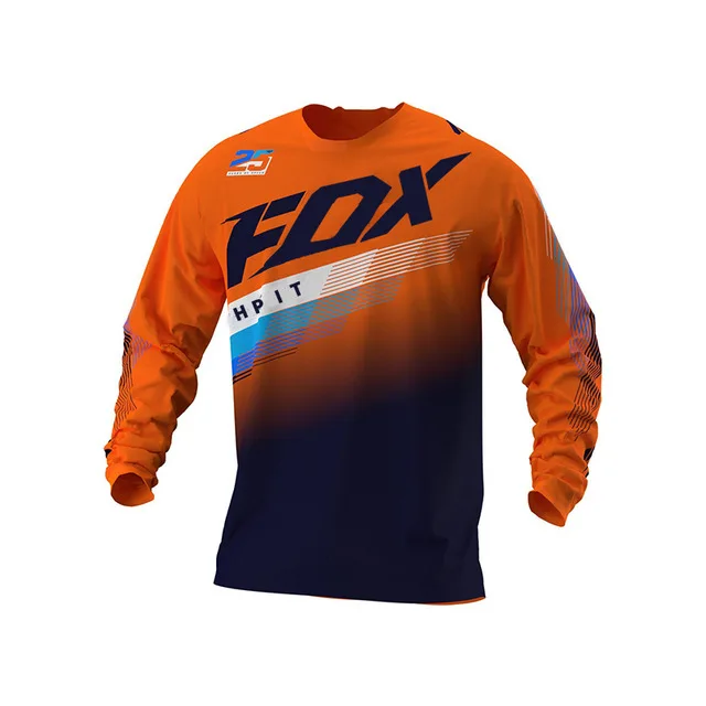motorcycle mountain bike team downhill jersey MTB Offroad DH bicycle locomotive shirt cross country mountain hpit fox jersey
