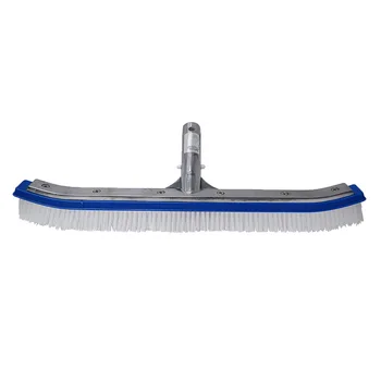 

Swimming Pool Wall Tile Brush Aluminum Back Cleaning Brush for Cleans Walls Tiles Floors P7Ding