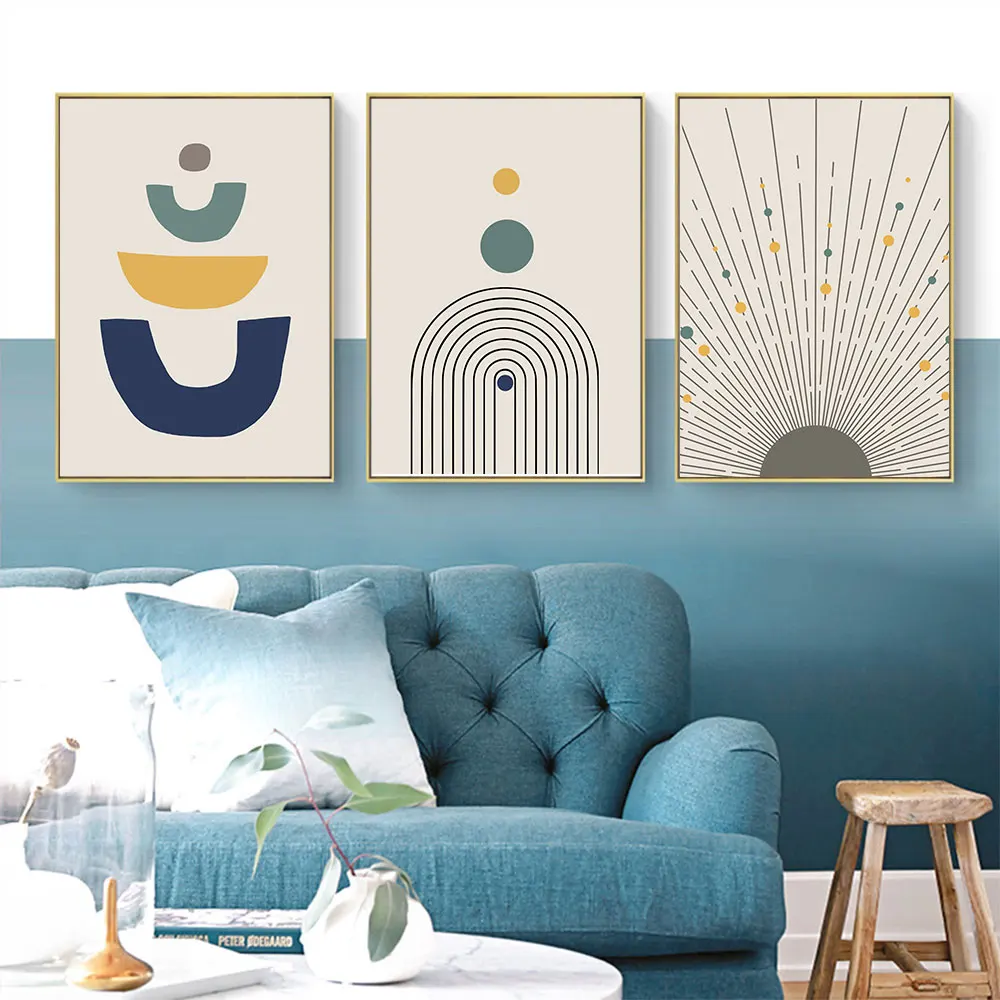 Mid-Century-Wall-Art-Print-Abstract-Poster-Line-Drawing-Canvas-Prints-Minimalist-Art-Painting-Wall-Pictures (3)