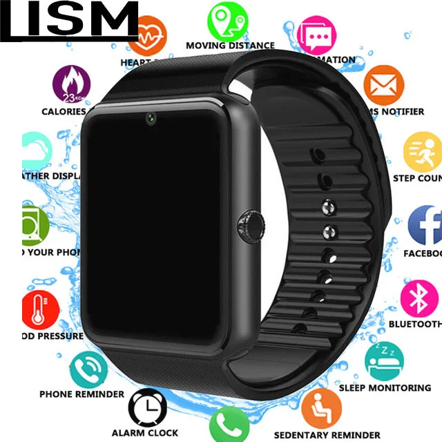 

Smart Watch GT08 Clock Sync Notifier Support Sim TF Card Bluetooth Connectivity Android Phone Smartwatch Alloy Smartwatch Reloj