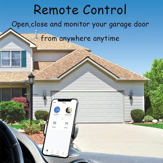 Inteligentny otwieracz drzwi garażowych Tuya WiFi z kontrola aplikacji kompatybilny z amazon alexa Google Home IFTTT sterowanie głosem tanie tanio GD300 IEEE802 11b g n 2 4GHz Tuya Smart Life Alexa Google Assistant IFTTT US EU UK AU White Inteligentny otwieracz drzwi garażowych Tuya WiFi z kontrola aplikacji kompatybilny z amazon alexa Google Home IFTTT sterowanie głosem tanie tanio GD300 IEEE802 11b g n 2 4GHz Tuya Smart Life Alexa Google Assistant IFTTT US EU UK AU White