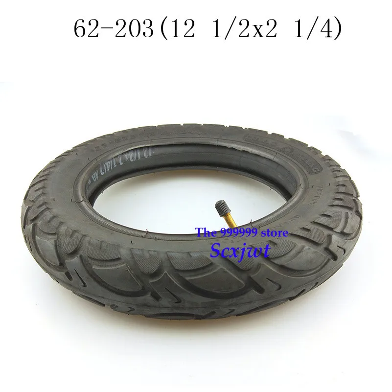 Шина 12 1/2X2 1/4(62-203) подходит для многих газовых электрических скутеров 12-дюймовая камерная шина для ST1201 ST1202 e-Bike 12 1/2X2 1/4