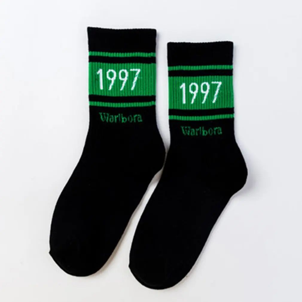 Модные носки для студентов зимние теплые длинные хлопковые носки без пятки для мужчин и женщин дышащие спортивные носки для мальчиков и девочек meias chaussettes femmes