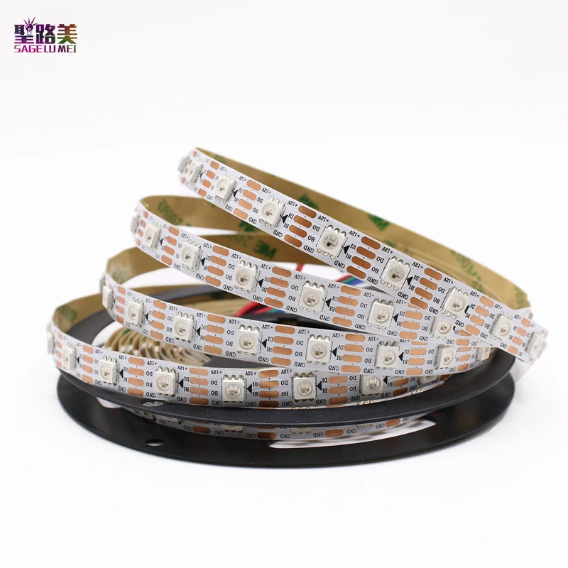 WS2815 DC12V RGB LED Pixels Strip Light Individually Addressable LED Dual-Signal WS2815 DC12V RGB LED Pixels Strip Light Individually Addressable LED Dual-Signal