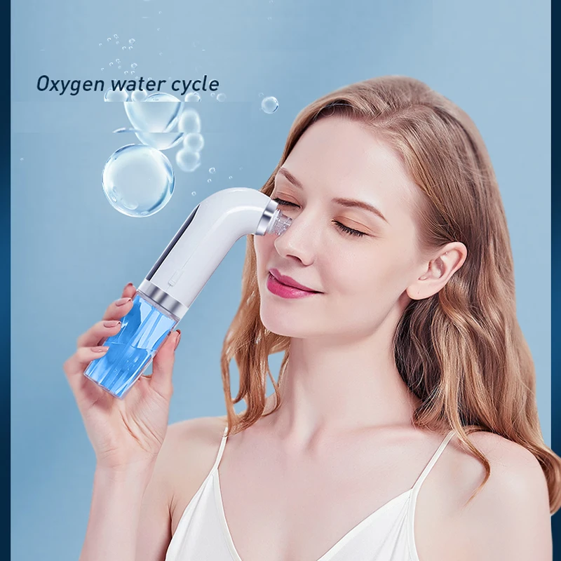 HydraPeel Suction Beauty Device Blackhead Remover Pore Vacuum Electric Blackhead Vacuum Cleaner Extractor Tool