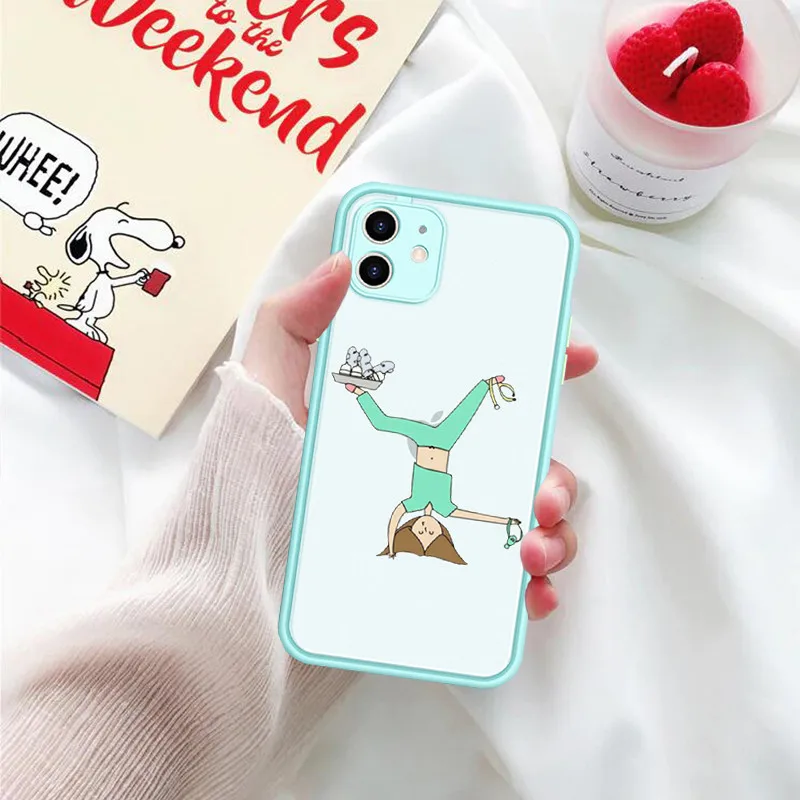 Cartoon Medicine Doctor Nurse Phone Case for IPhone 13 11 Pro 12 Mini XS MAX XR SE2022 7 8 6 Plus Shockproof Cover Clear Fundas 13 pro max case