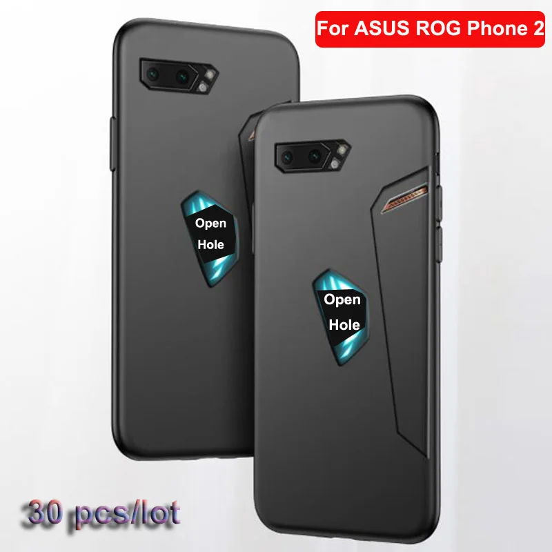 30 шт./лот мягкий силиконовый защитный чехол для Asus ROG Phone 2 II тонкий ZS660KL 2019|Бамперы|