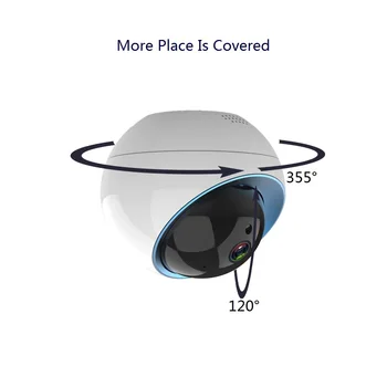 

ORAH Cloud Dome IP Camera 1080P Wireless WiFi Security Surveillance Camera CCTV Auto Tracking Camera AP wireless camera