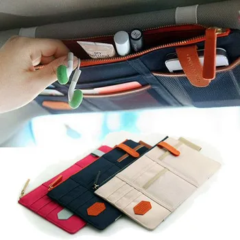 

Car Sunglass Card Package Holder Pocket Organizer for Renault Eolab Twizy Twin-Z Twin-Run Symbol Initiale Fluence Alpine Wind