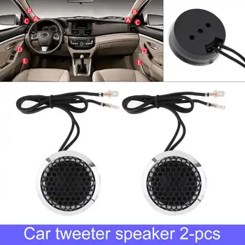 

2pcs 25mm 150W High Efficiency Mini Dome Car Tweeter Stereo Speakers for Car Audio System