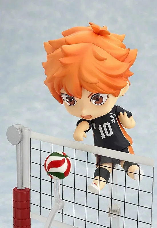 10 см Haikyu Karasuno волейбольный клуб для старшей школы No10 Shoyo Hinata 461 # Q Ver. ПВХ аниме экшн