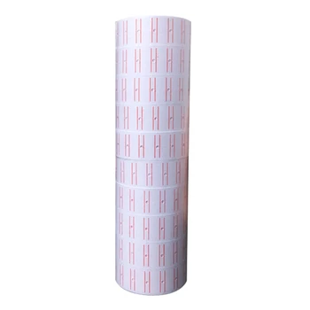 

10 Rolls Self Adhesive Price Labels Paper Tag Sticker Single Row for Price Gun