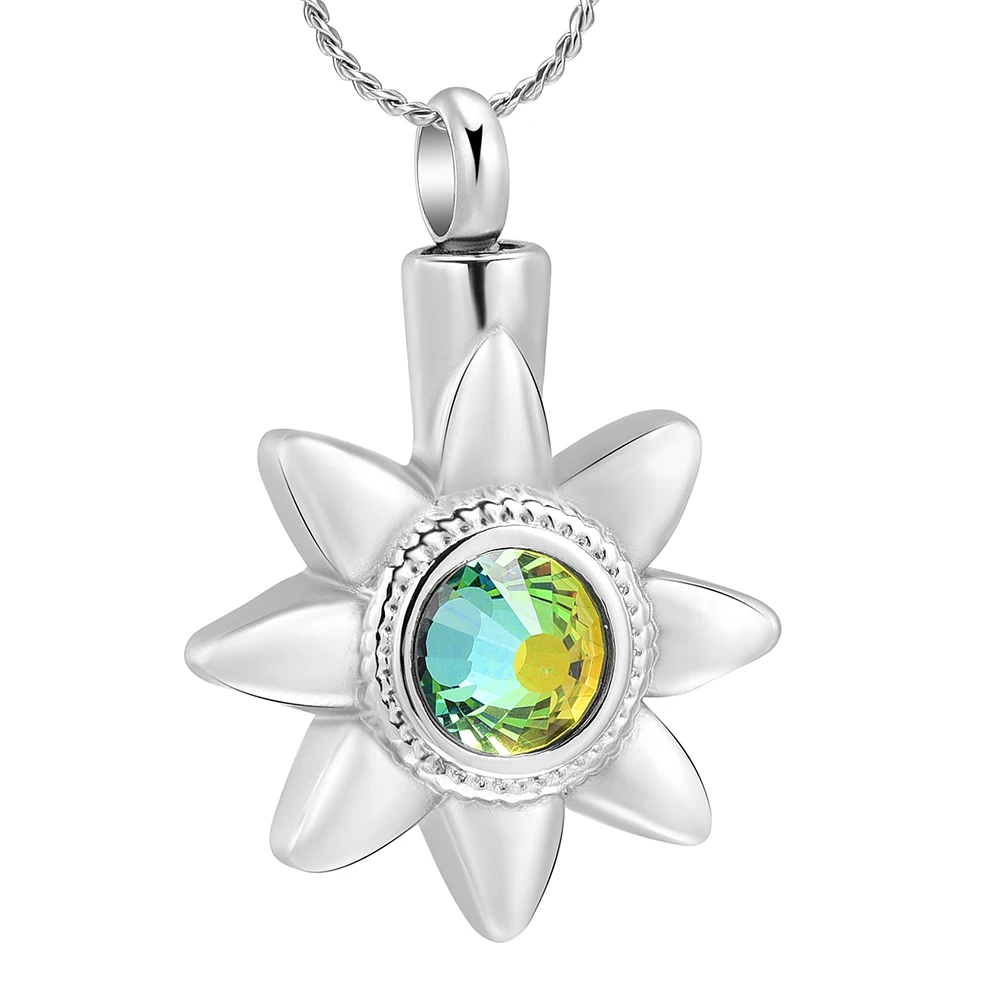K8097-Sun-Flower-Cremation-Jewelry-for-Ashes-Pendant-Stainless-Steel-Crystal-Inlay-Keepsake-Memorial-Urn-Necklace.