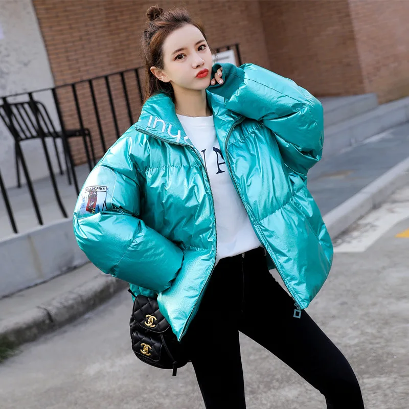 

2019 New Style down Jacket Cotton-padded Clothes Winter Small Cotton-Padded Jacket Coat Women's Short Cotton-padded Clothes Wint
