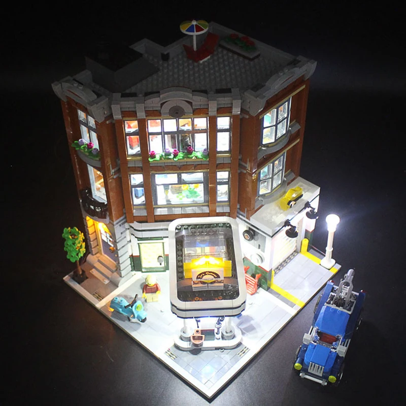 Led-Light-For-15042-LegoSet-City-Streetview-10264-Corner-Garage-Building-Blocks-Bricks-Model-Not-Include (2)