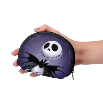 

NOISYDESIGNS Women Coin Purse Bags Key Bag Custom Printing Mini Bags The Nightmare Before Christmas Prints Coin Case Bolsa
