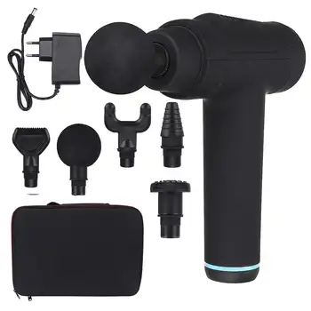 

Therapy Massage Guns Muscle Massager 30 Gear 6 Heads LED Digital Display Muscle Pain Relax Vibration Massager 2550mAh Battery