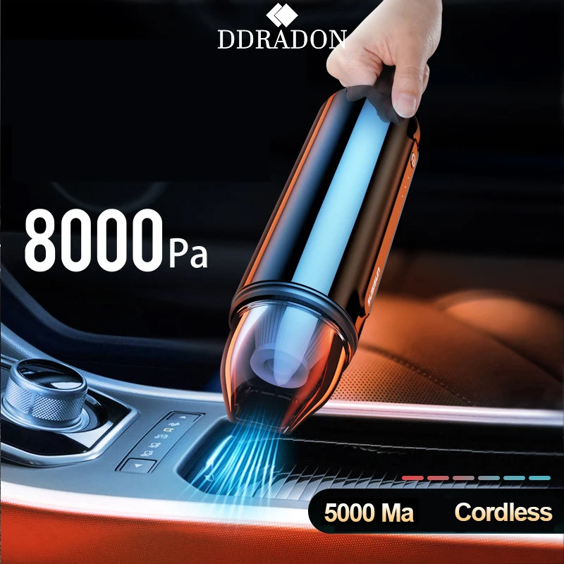 Car Vacuum Cleaner 8000Pa Cordless Handheld Mini Interior &amp Home Computer Cleaning Wireless Auto | Автомобили и мотоциклы
