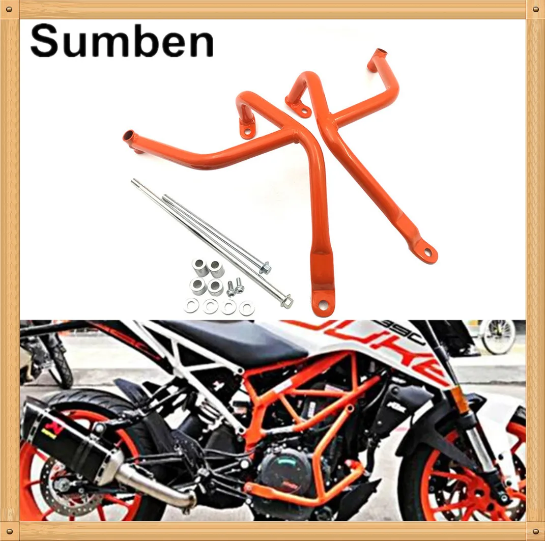 Аксессуары для мотоциклов KTM DUKE390 DUKE250 DUKE 390 250 2017 2018 2019 бампер|Накладки и