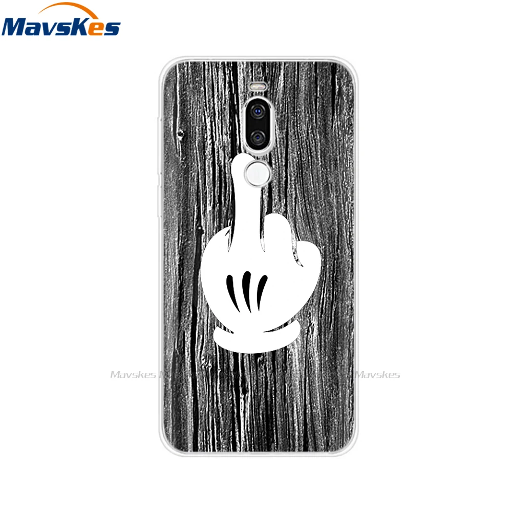 Cases For Meizu Back Cover For Meizu X8 X 8 Flowers Cat Patterned Phone Shell Cover Soft TPU Silicone Protective Cases Fundas Coque For Meizu X8 cases for meizu black Cases For Meizu