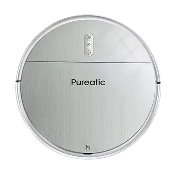 

Pureatic V6 Vacuum Cleaner Robot Sweep Wet Mop Automatic Recharge for Pet hair and Hard Floor Powerful Suction Ultra Thin