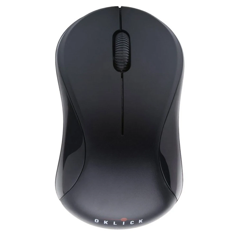 Мышь OKLICK 605SW, беспроводная, USB, черный