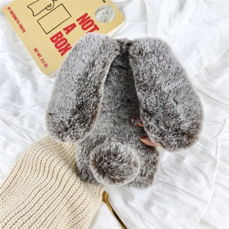 Rabbit Fur Phone Case (4)