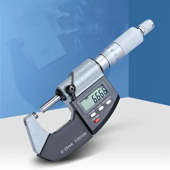 

Digital Display Outer Diameter Micrometer Mechanical Digital Display Dual-Purpose Micrometer Spiral Micrometer Thickness Gauge
