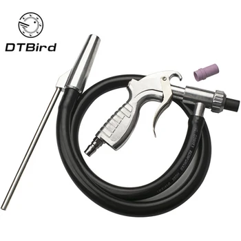 

Abrasive Air Sand Blasting Gun kit 1 ceramic nozzle 1 steel nozzle 1 Sand Suction Pipe Industrial Sandblaster Gun Pneumatic