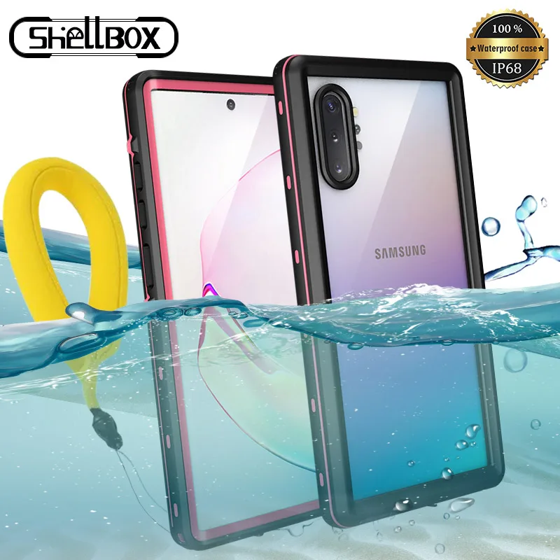 Водонепроницаемый Чехол IP68 для Samsung Galaxy Note 10 Plus водонепроницаемый чехол дайвинга