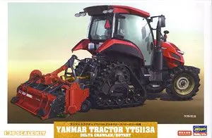 hasegawa-modele-d'assemblage-en-plastique-yanmar-yt5113a-tracteur-askler-triangle-collection-adulte-kit-d'assemblage-bricolage-echelle-1-35-66107