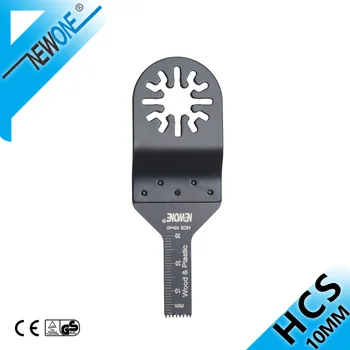 

NEWONE 10mm Standard HCS Oscillating Saw Blade For Renovator Multitool Power Tool As Fein Multimaster,Dremel,Wood Cutting Wood