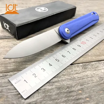 

LDT MS4 Folding Knife D2 Blade Carbon Fiber G10 Handle Ball Bearing Knife Tactical Knife Survival Camping Hunting Knives