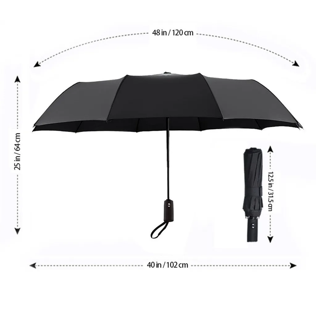 Автоматический зонт «дождик» дневной ветрозащитный двухслойный перевернутые зонтики обратный складной зонт наружная защита от ультрафиолетового излучения унисекс