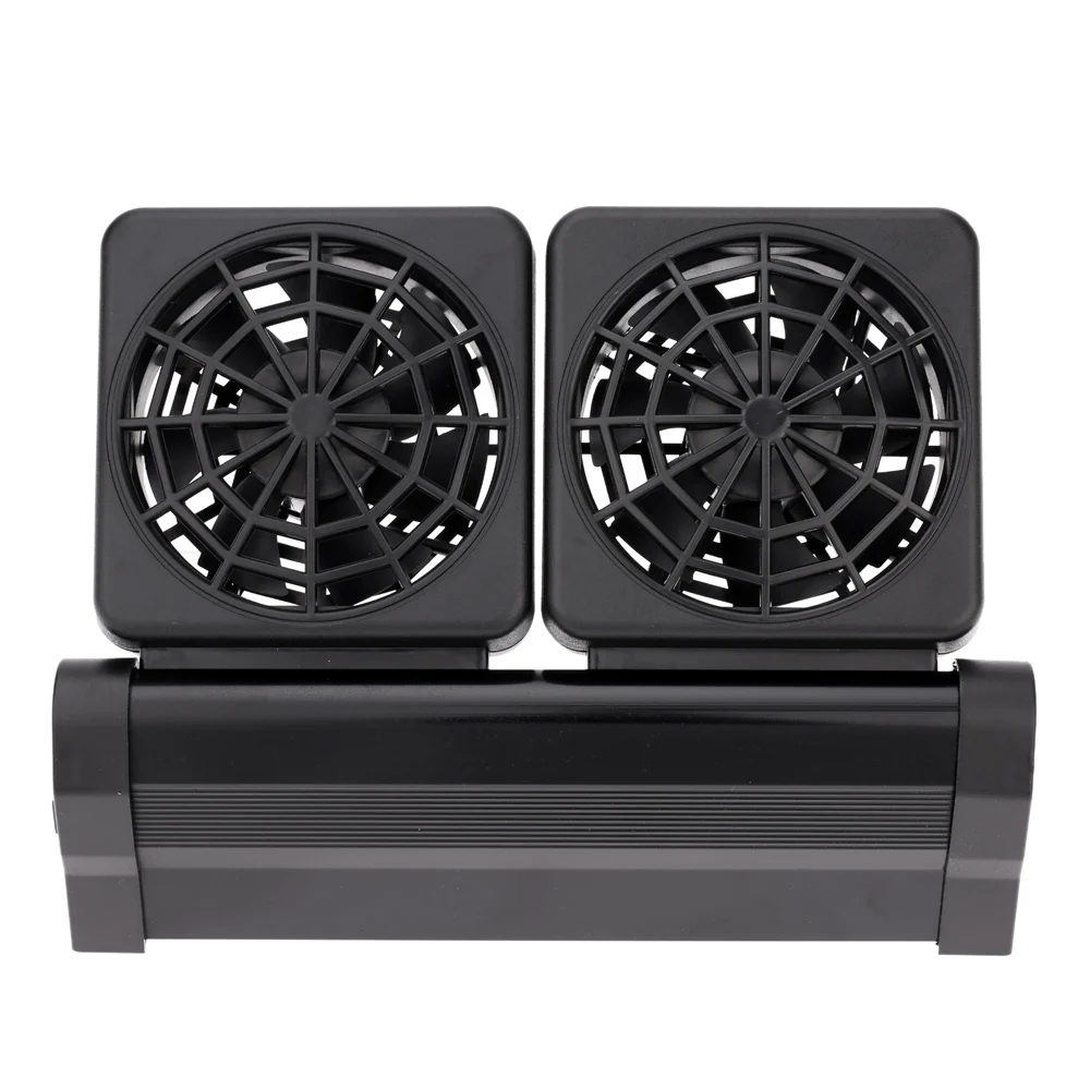 

Aquarium Cooling Fan Fish Tank Wind Chiller Adjustable 2 Level Wind 100-240V EU US Plug Temperature Control Aquarium Accessories