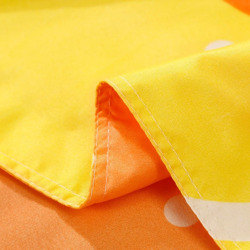 Cartoon Little Yellow Duck Bedding Set Bed Linings Cute Duvet Cover Bed Sheet Pillowcases Kids Baby Cover Set 4