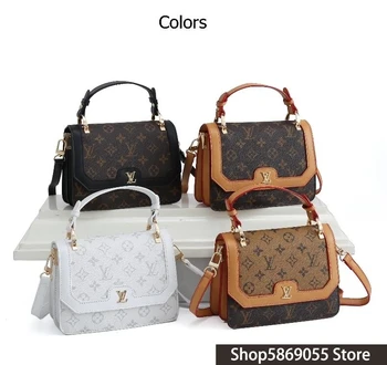 

Luxury Louis Vuitton LV- Leather Handbags Women Bags Designer Brand Women's Shoulder Bags Large Capacity Ladies Hand Bags L459