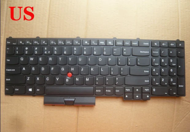 Новая клавиатура ноутбука для LENOVO THINKPAD P50 P70 США/французский/японский/арабский/иврит макет